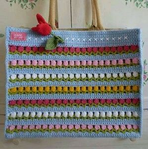 Tulip handbag crochet
